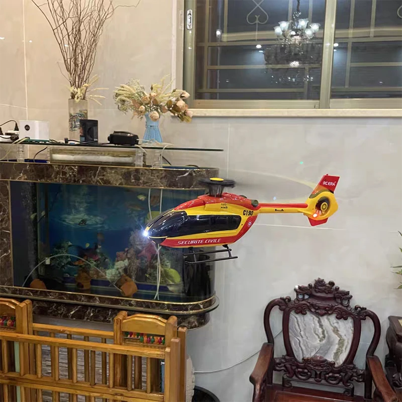 Rc Remote Control Aircraft C190 Helicopter Brushless Motor Fixed Altitude With Optical Flow Rc Electric Model Kid'S Outdoor Toys