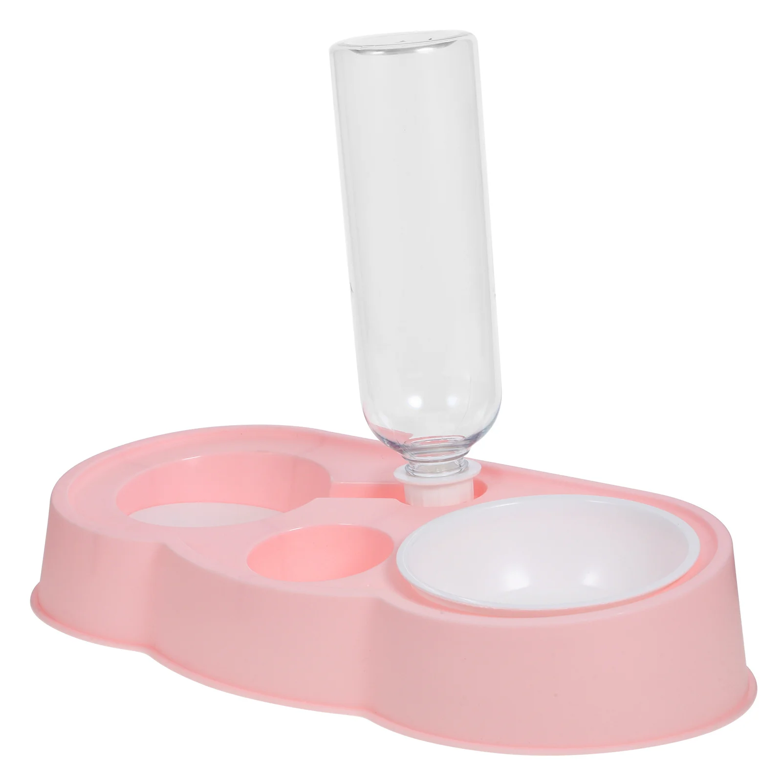 

Automatic Water Feeder for Pets 2 in 1 Cat Dog Food and Water Easy Clean Drinking Dispenser for Cats Dogs Small