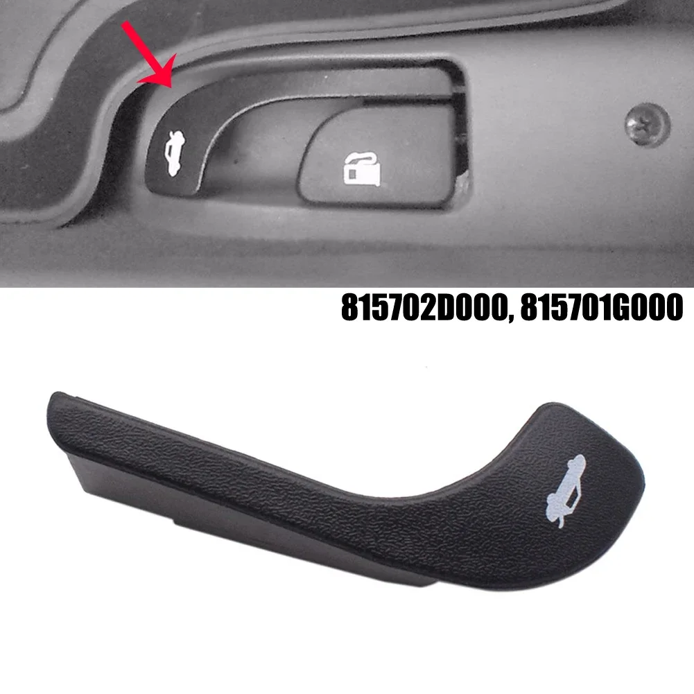 1PC Tailgate Trunk Lid Door Handle Plastic Black For Hyundai For Elantra 2001 2002 2003 2004 2005 2006 815702D000 81570-2D000