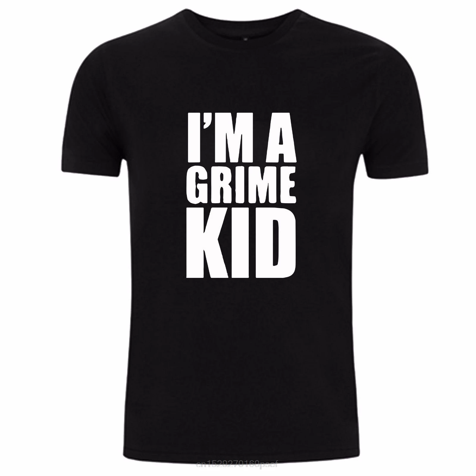 IM A GRIME KID MUSIC TOP 100% COTÃO - STORMZY BBK JME SKEPTA LONDONCool Casual orgulho t shirt masculino Unissex Nova Moda