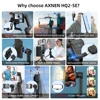 HQ2/HQ2SE 1 軸ハンドヘルドジンバル Selfie スティックスタビライザー Gopro スポーツカメラ携帯電話用取り外し可能な Bluetooth リモコン 4