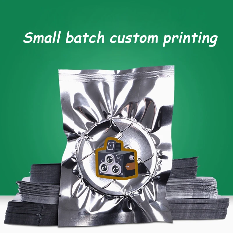 

Small Batch Custom Printing Aluminized Food Vacuum Sausage Fruit Sealing Auto Parts Dried Fruit Separate Moisture-Proof Bag