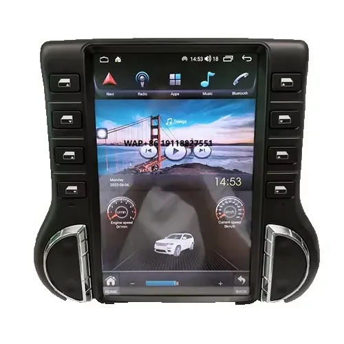 

Style 12.1" Android Car Radiofor 3 JK 2011-2017 Car Video Stereo Multimedia Player GPS Navigation