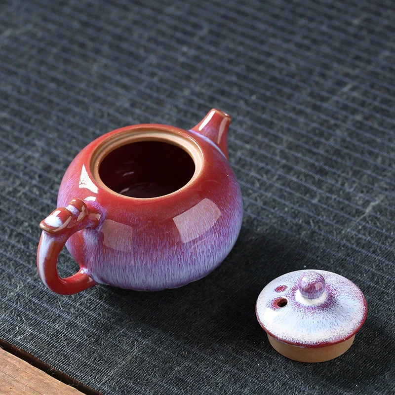 Ceramic Teapots Tea Set Retro Japanese Style 250ml Porcelain Kung Fu Tea Pot Handmade Single Heated Pots Teaware Gift 2025 New