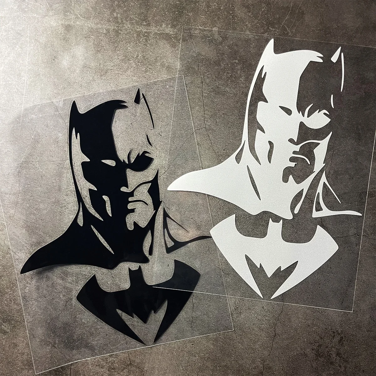 Bat Stickers Car Accessories Window Door Windshield Scratch Cover Cartoon Cool Motorcycle Reflective Decal Batmans Decoration