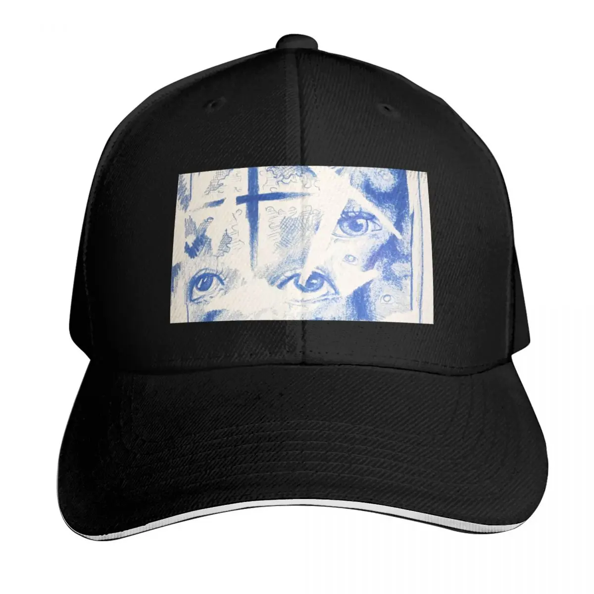 Visions Baseball Cap Vintage Retro Embroidered Lightweight Packable Gift for Him Her