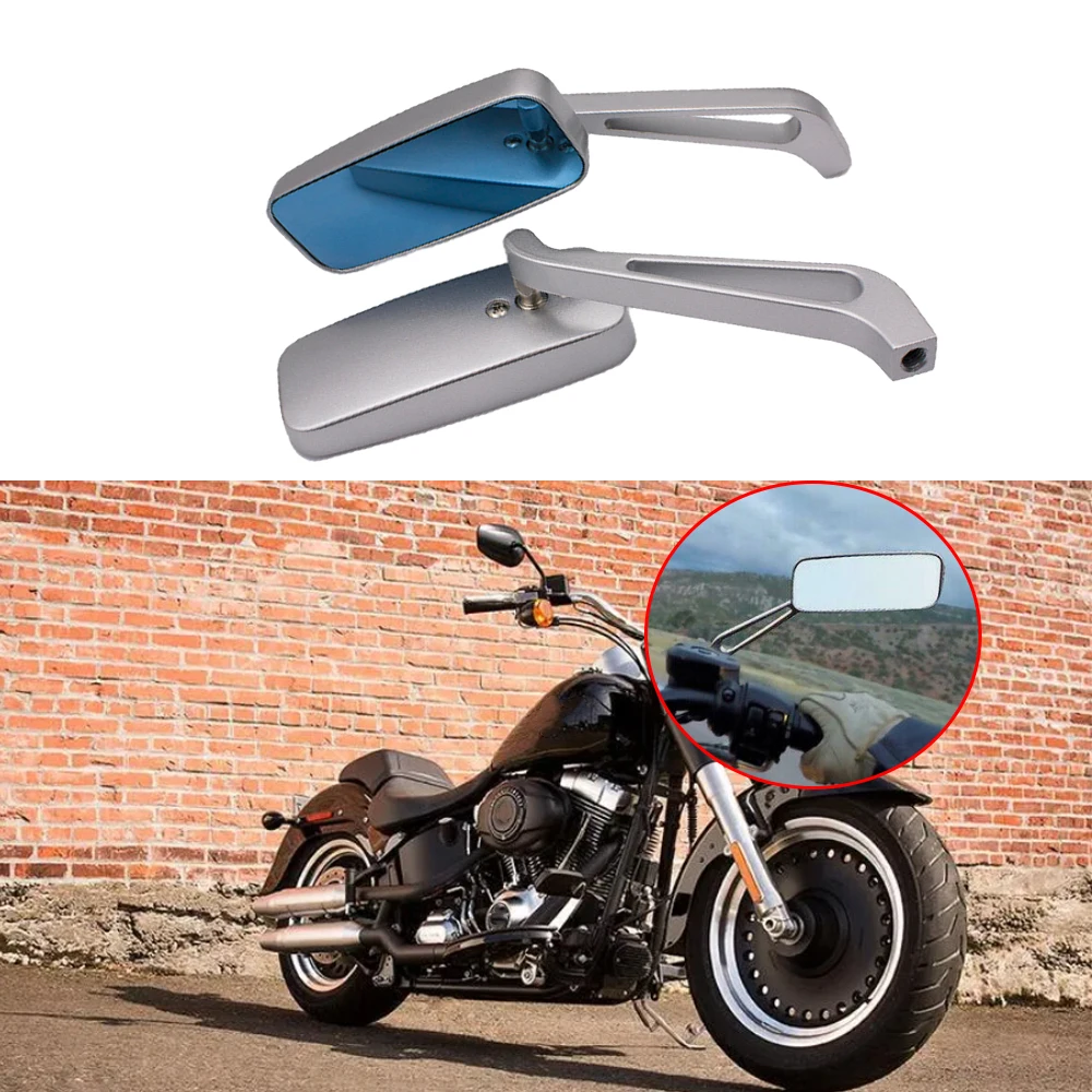 

2pcs Motorcycle Rear View Mirror For Harley Motorcycle Rear View Mirror Dynorphin Softail Sportster Touring Electroplating