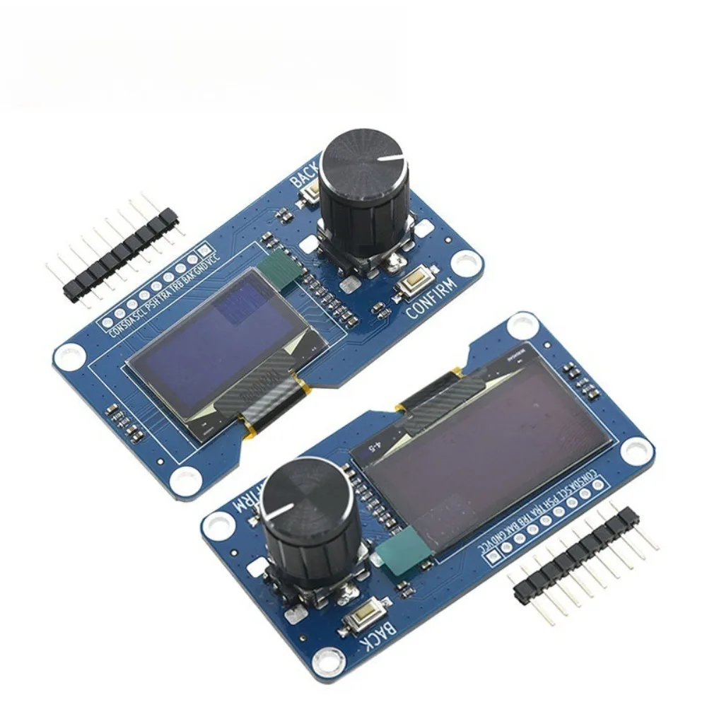 

1.3" OLED Module 128x64 Pixels EC11 Encoder I2C Interface 3-5V for Arduino STM32 RPi Kit Display Module