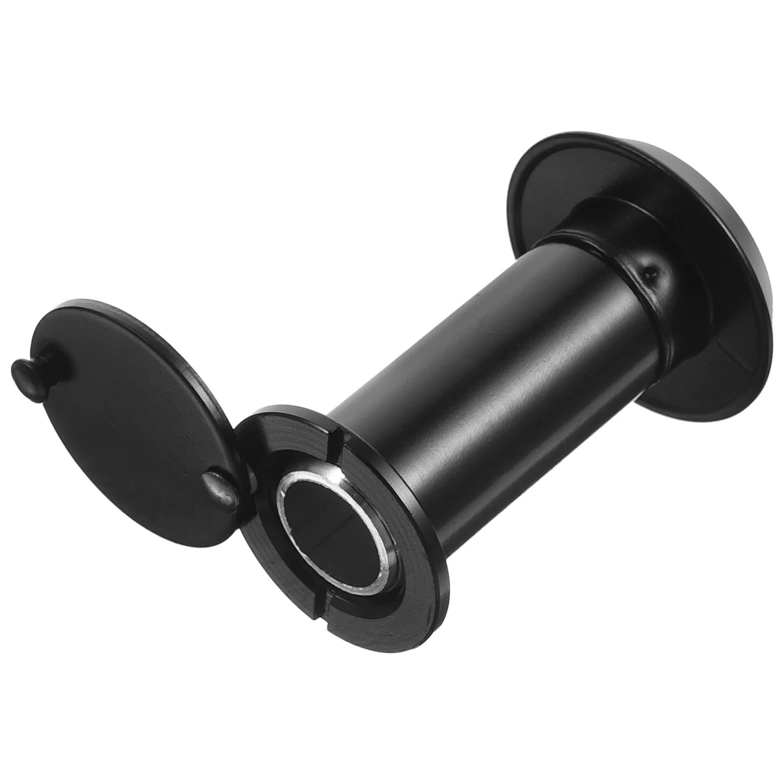 

Wide Angle HD Cat Door Viewer Zinc Alloy Black 220 Degree Glass Lens Privacy Cover Anti Pry Home Office Store