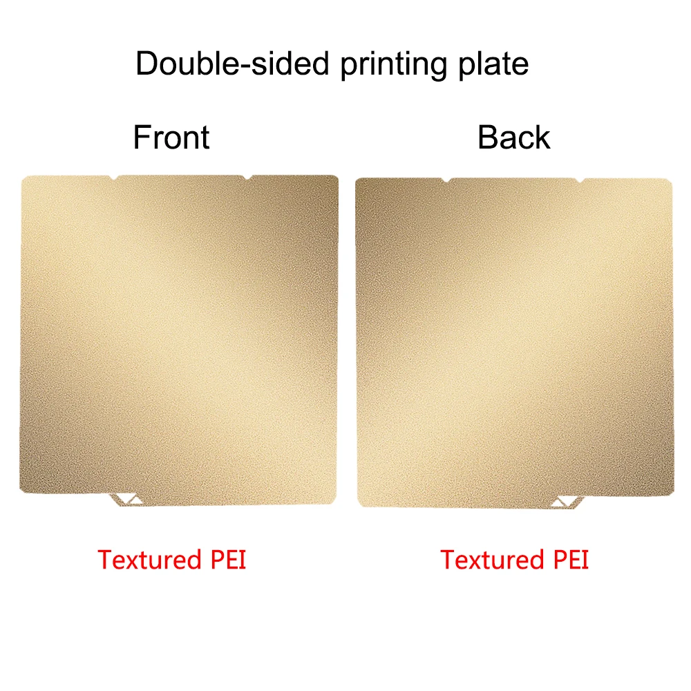 For Anycubic Kobra S1 Pei Plate 264x276 Smooth Textured Sheet Kobra S1 Combo Buildplate Double Sided Kobra S1 Combo S1C Parts image 3
