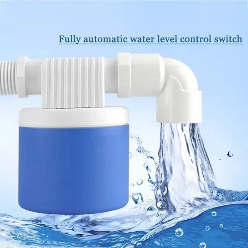 Adaptador de válvula de Control de nivel de agua, parada automática, válvula de bola flotante de conexión rápida, torre de válvula de entrada de rosca duradera