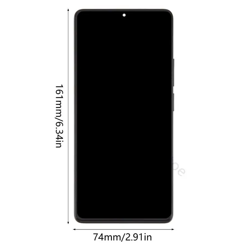 96BA Austausch der Displaybaugruppe mit Rahmen, Bildschirmreparaturteil für Note 13 P 4G – Detail 6