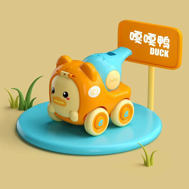 Montessori Car Toys for Baby Boys 1 Year Old Interactive Toy Car Baby Toy 0 12 Month Kids Learning Educational Toy Birthday Gift