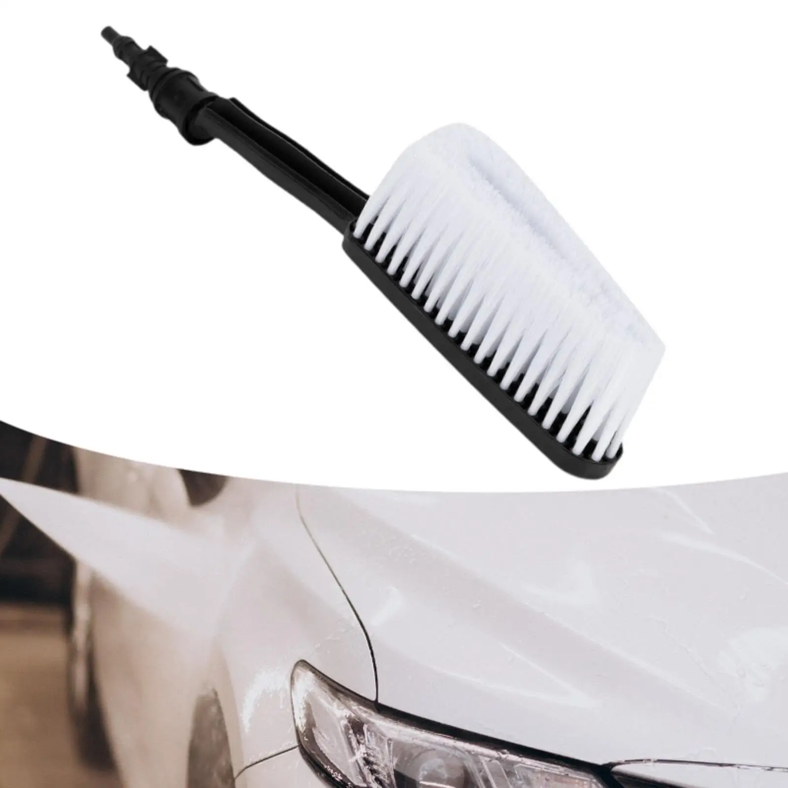 Szczotka do czyszczenia myjki wysokociśnieniowej Oszczędność pracy Odporna na zużycie myjnia samochodowa
