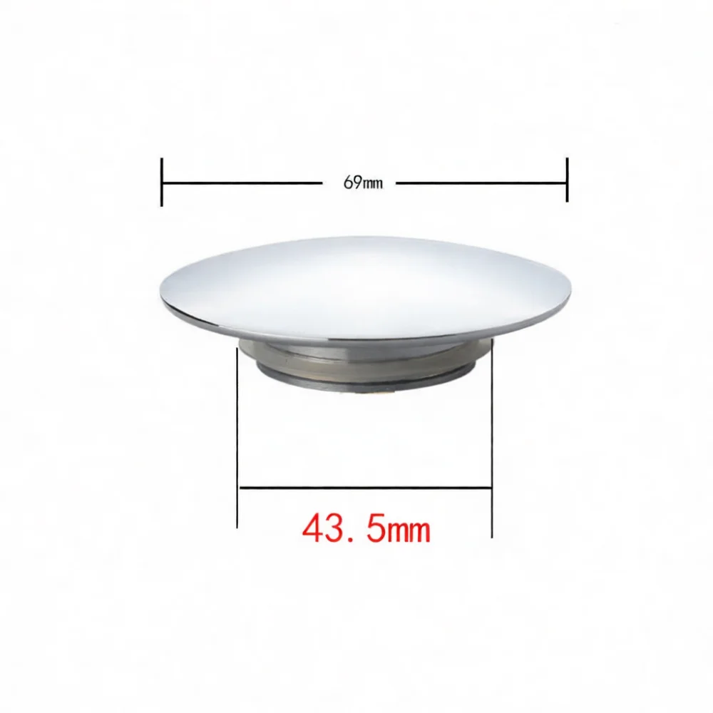 Bathroom Sink Pop Up Drain Plug Brass Bounce Core Replacement Basin Hardware Plumbing Repair Component Durable Accessory