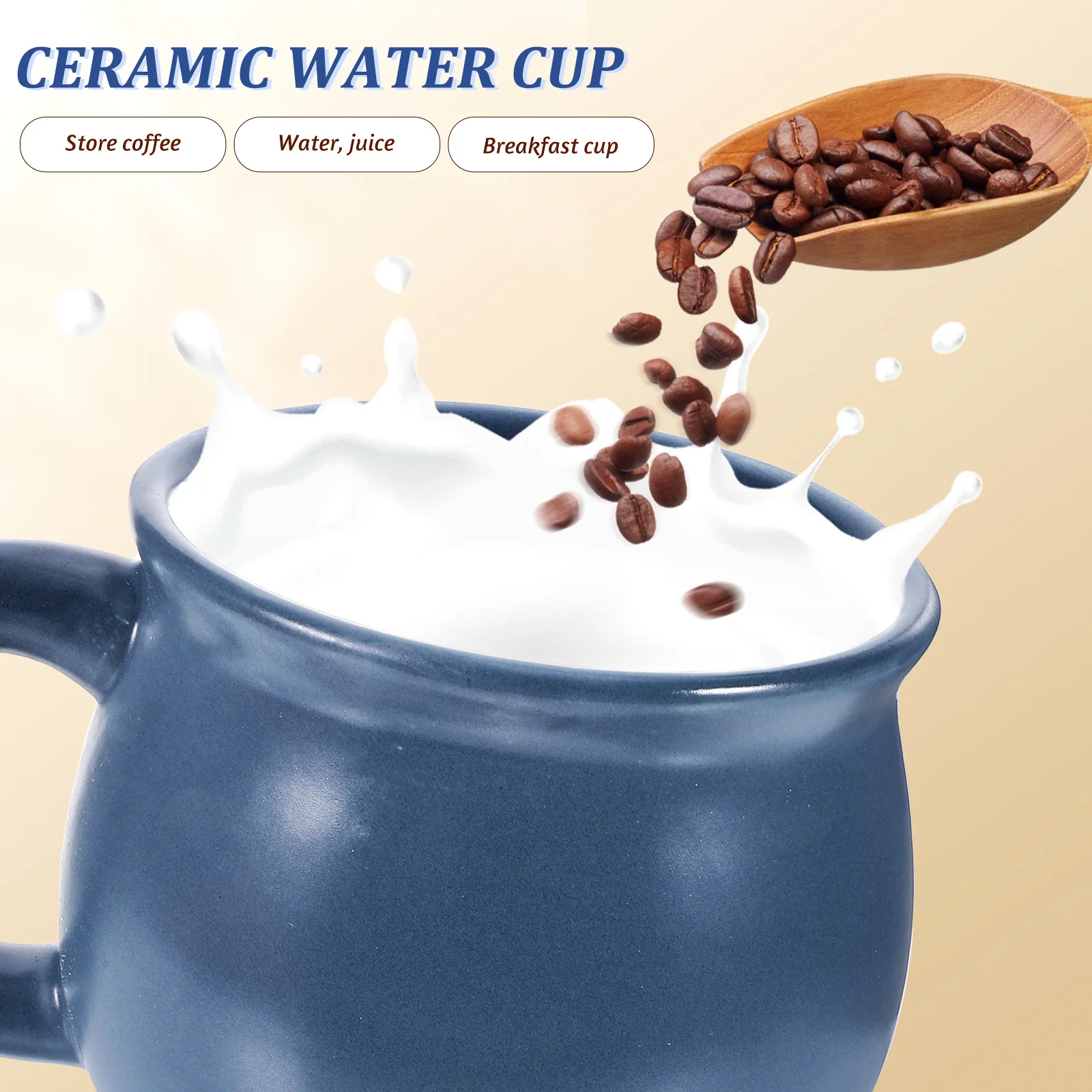 

Alipis Ceramic Coffee Mug Garden Cup for Friends Step Dad Clear Witch Brew Cauldron Personalized Drinkware Home Decor Gift