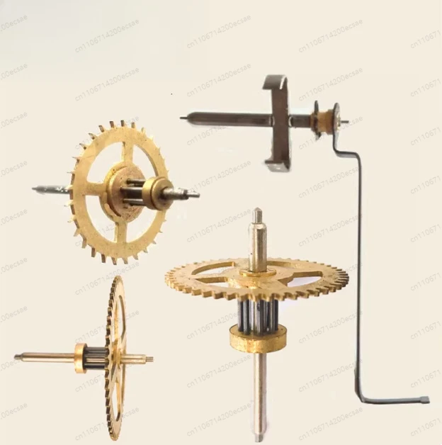 Vintage wall clock accessories Mechanical clock Horse wheel Escapement wheel Clock repair parts