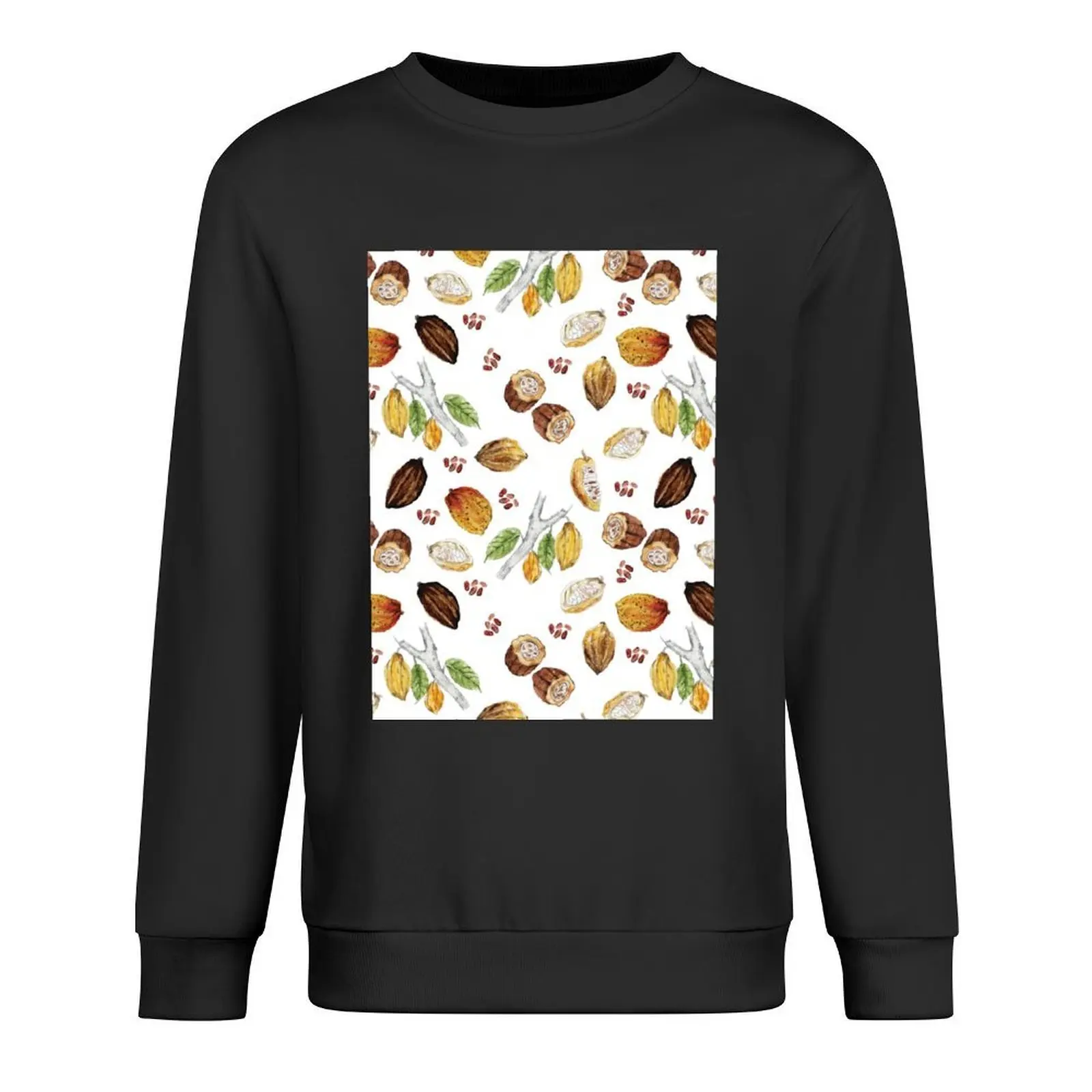 

Cacao Pullover tracksuit blouse korean style clothes mens clothes men's sweatshirts