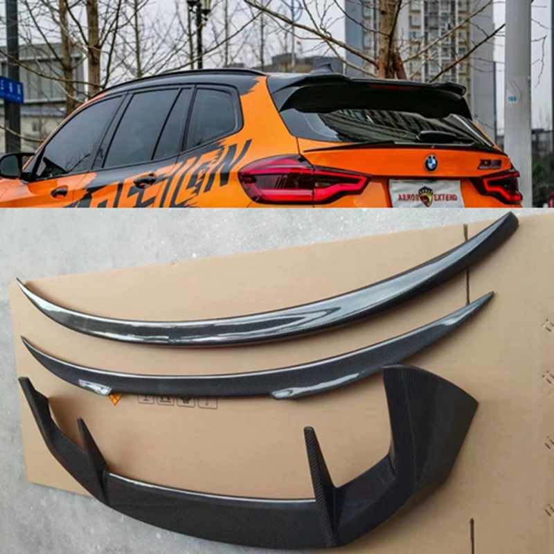 

FOR BMW X3 G01 IX3 G08 high-quality carbon fiber rear spoiler tail wing trunk cover car styling