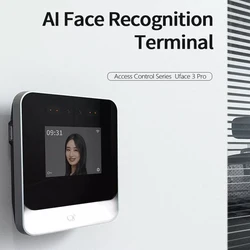 2.8 inch Touch Screen Server WIFI Face Recognition Access Control With RFID and MF Reader Cheap Face Time Attendance