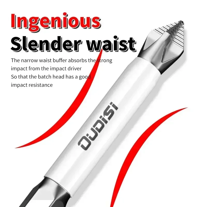 7PCs Non-Slip Magnetic Cross Head Household Electric Driver Screw Set - High Hardness Hand Drill Bits for Electric Screwdrivers