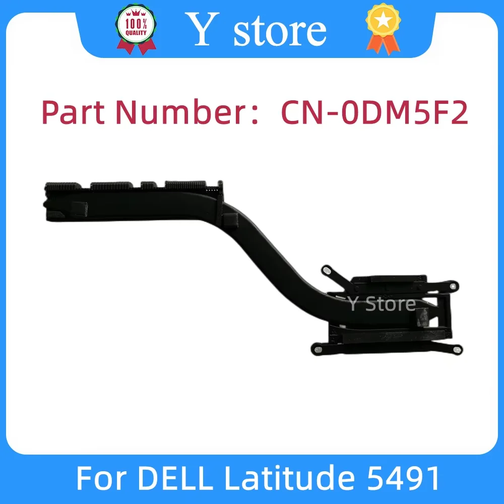 

Y Store новый оригинальный радиатор для Dell Latitude 5491, медная трубка, радиатор 0DM5F2 DM5F2 CN-0DM5F2, быстрая доставка