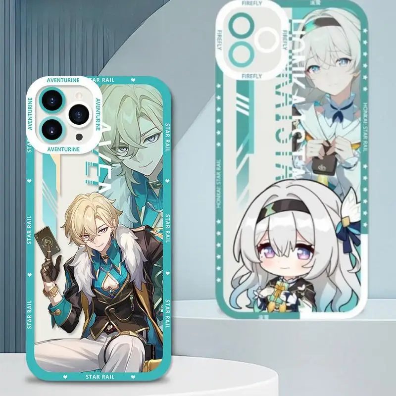 Honkai Star Rail Phone Case for Samusng Galaxy A55 A54 A35 A23 A24 S24 Ultra S22 S23 Plus S20 S21 FE A33 A52 A53 A52S 5G Cover