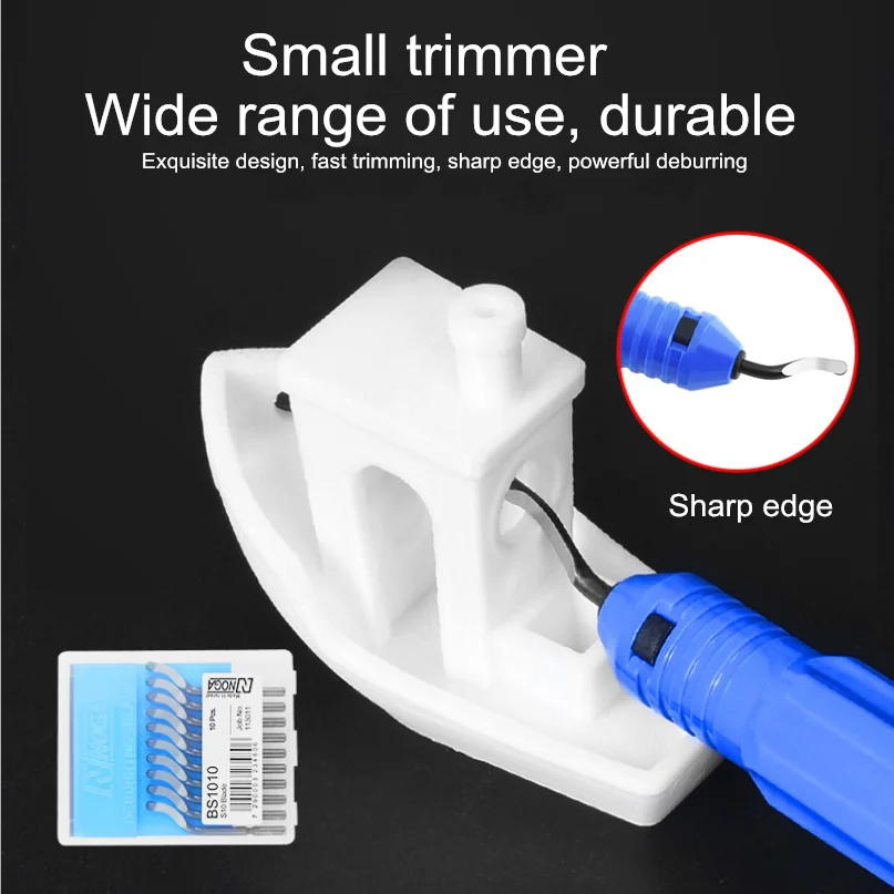 Siboor Trimming Knife Scraper, 3D Print TrimmingTool, Deburring Tool, PLA ABS PETG, Modelo Material, Poda Aparando Dispositivo