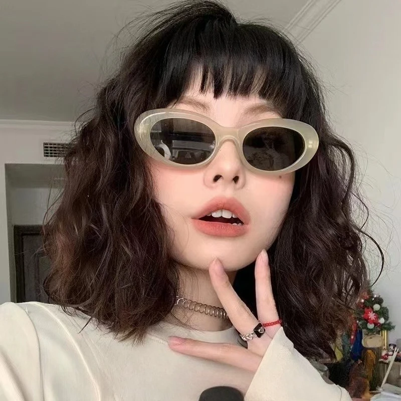 

Cat's Eye Retro Glasses Men's Personality High-grade Sunglasses Summer Women's Driving Sun Glasses Outdoor Sports MJ0668