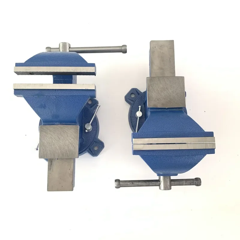 Heavy Duty Bench Vise 360 Degree Rotating Jaw Clamp for Metalworking Woodworking Professional Hand Tool Workshop Equipment