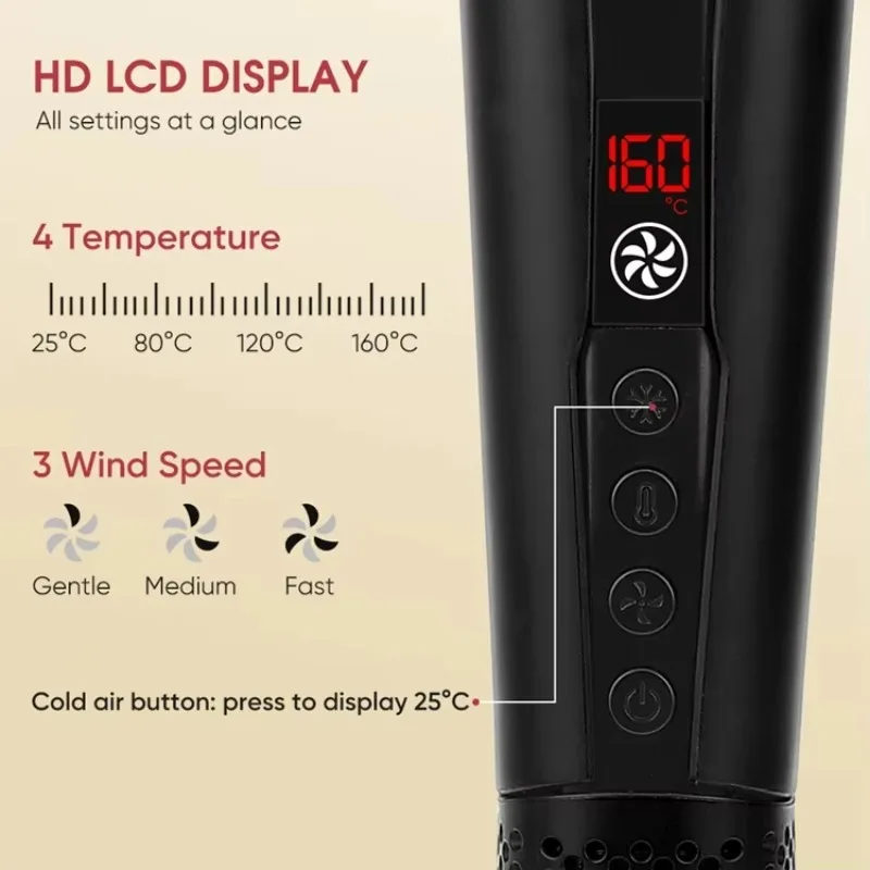 Wet & Dry Electric Hair Straightener Professional Flat Iron Hair Straight Styling Tool