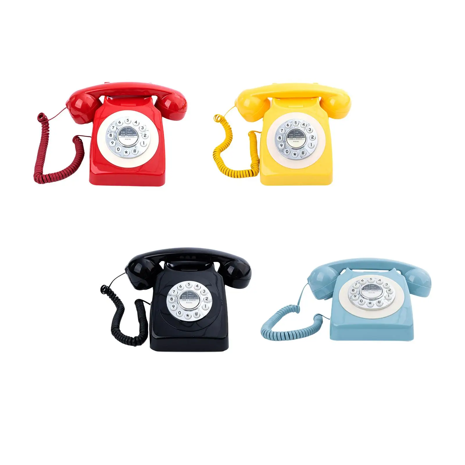 Audio Guest Book Phone Classic Retro Design Old Phone Recorder for Retirement Party Birthday Wedding Special Occasions Gathering