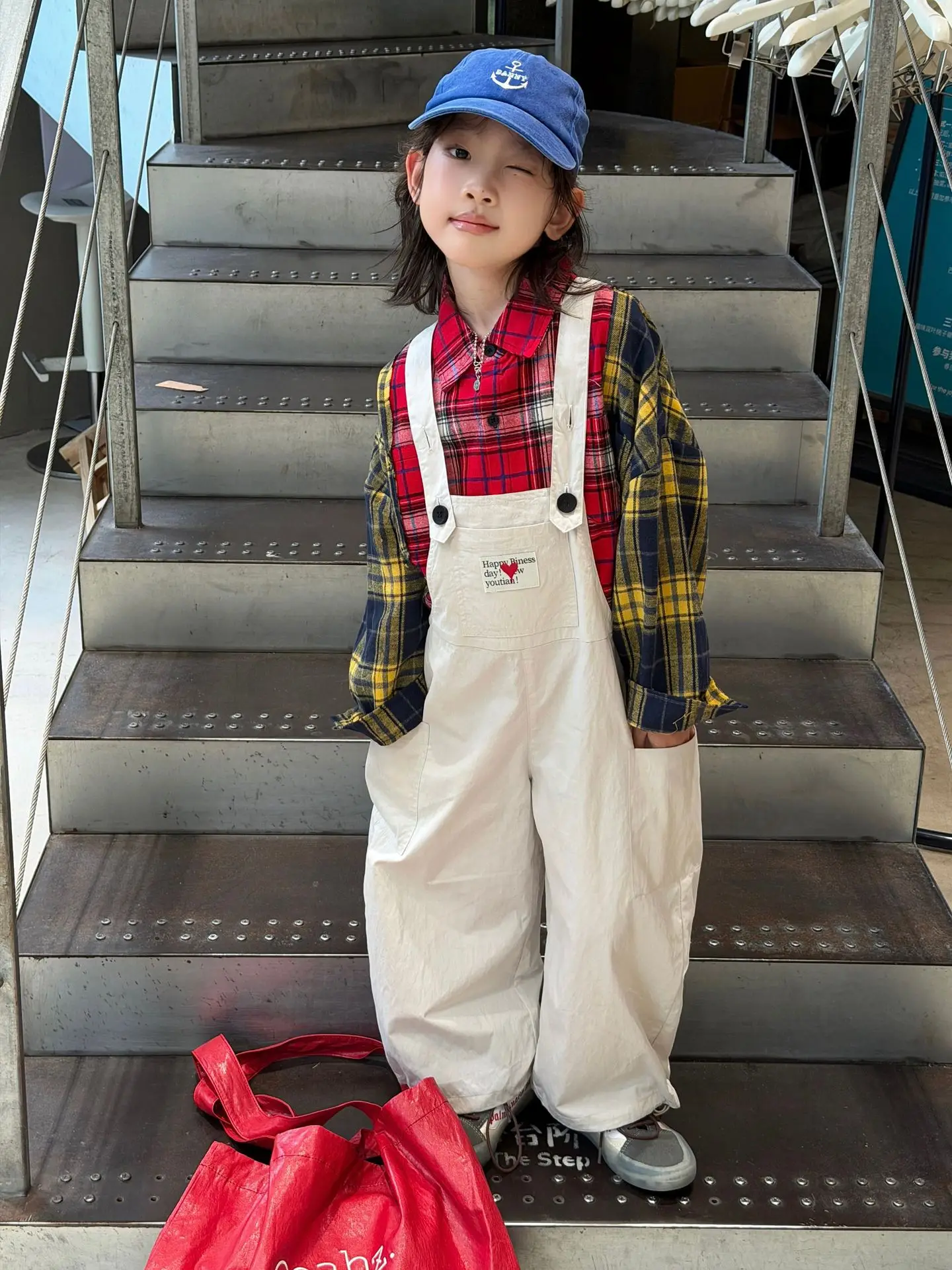 Children Clothes Kids Casual Pants 2026 Autumn New Loose Labeled Loose Overalls Boys Fashionable Kids Handsome Long Pants 4