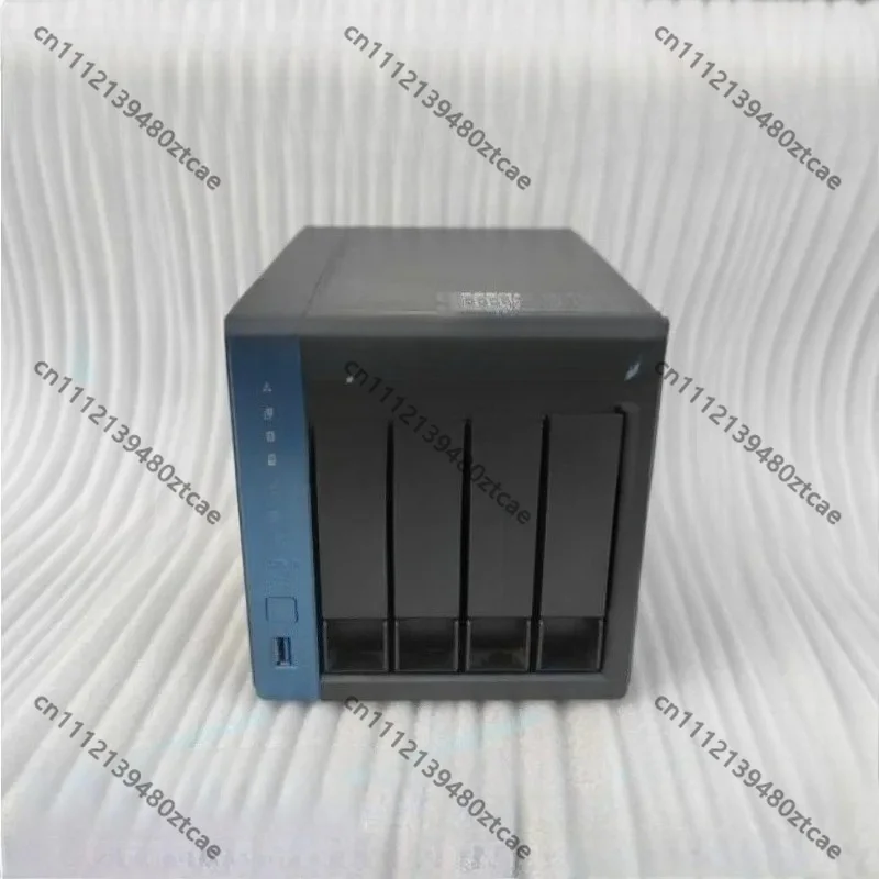 95% New 4 Bay Personal & Enterprise Network Cloud Storage Device Supports 4K Playback J4025 Processor Black NAS Enclosure