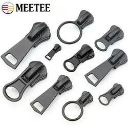 5/10/20Pcs 3# 5# 8# 10# 15# Zipper Sliders for Resin Zippers Bag Jacket Coat Zips Head Puller Repair Kit DIY Sewing Accessories