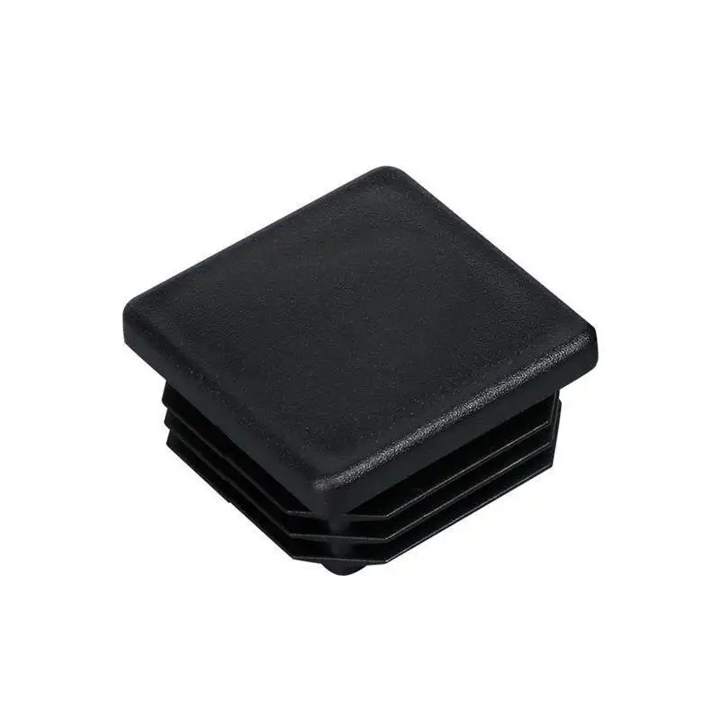 13x13mm-120x120mm Square Plastic Black Blanking End Caps Furniture Leg Tube Pipe Inserts Plugs Bung Decorative Dust Cover image 6
