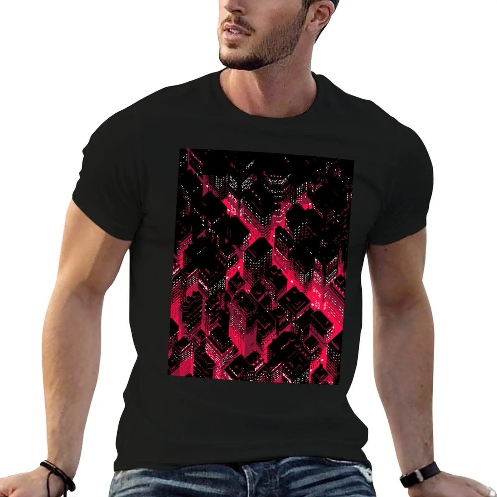 Bloody City T-Shirt t shirts with prints printed t shirts for man cotton tshirt 100% T-shirt