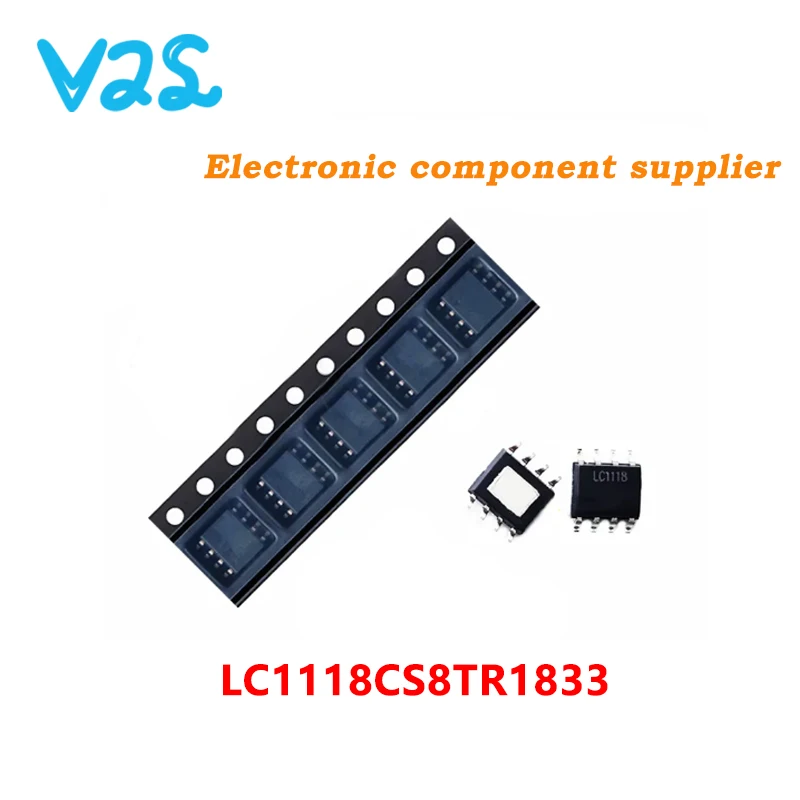 LC1118CS8TR1833 LC1118 LC1118CS8TR Sop-8 chipset, 100% novo, 5-10pcs