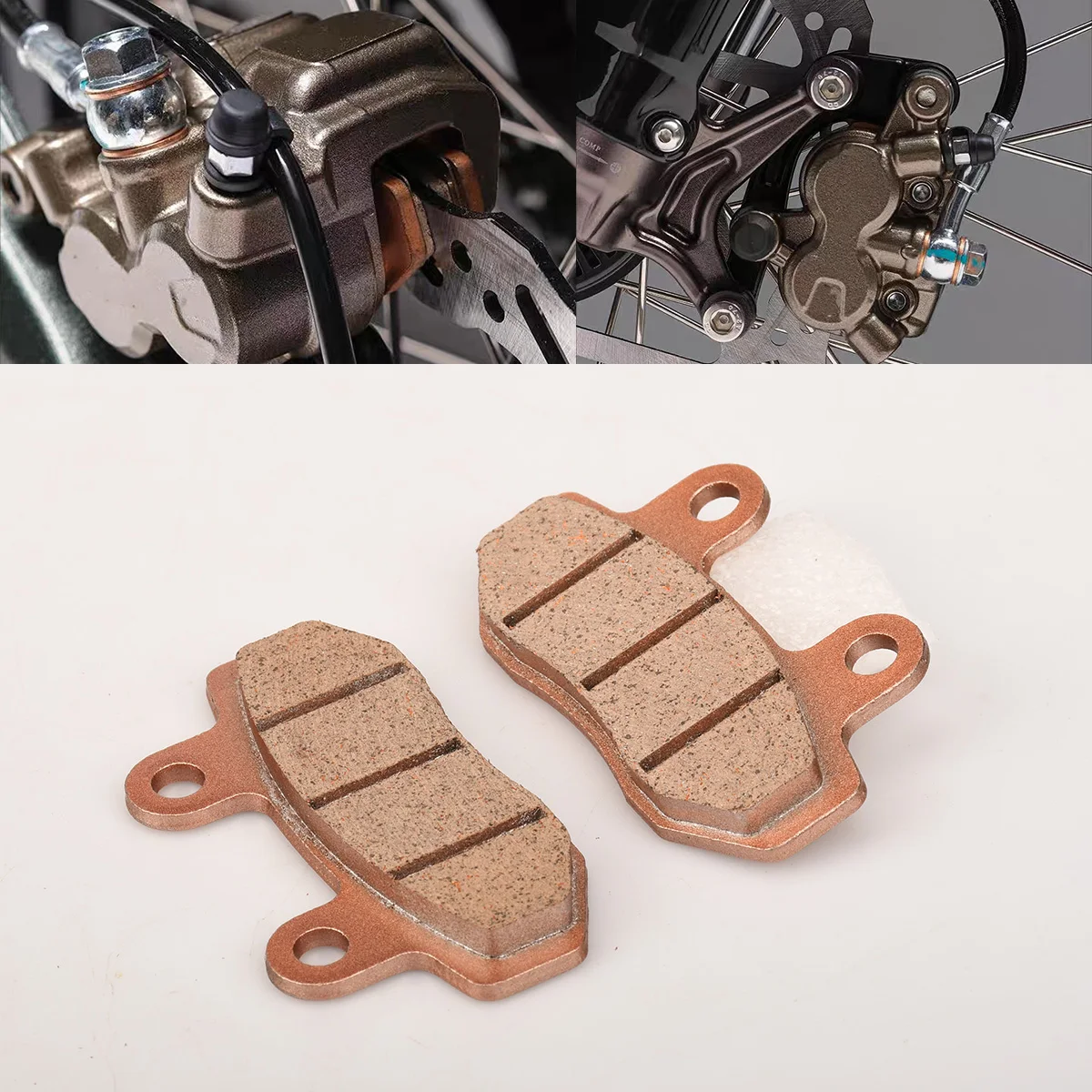 Electric off-road Motorcycle For Sur-Ron Surron Ultra Bee Parts Front And Rear Brake Pads OEM Original Copper Based Sintering