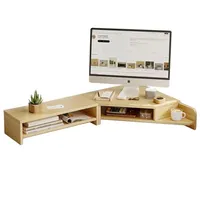 Sale Desktop Laptop Stand Multifunctional Desk Organizer Partition Storage Computer Table Eyesight Protection Desk Shelf