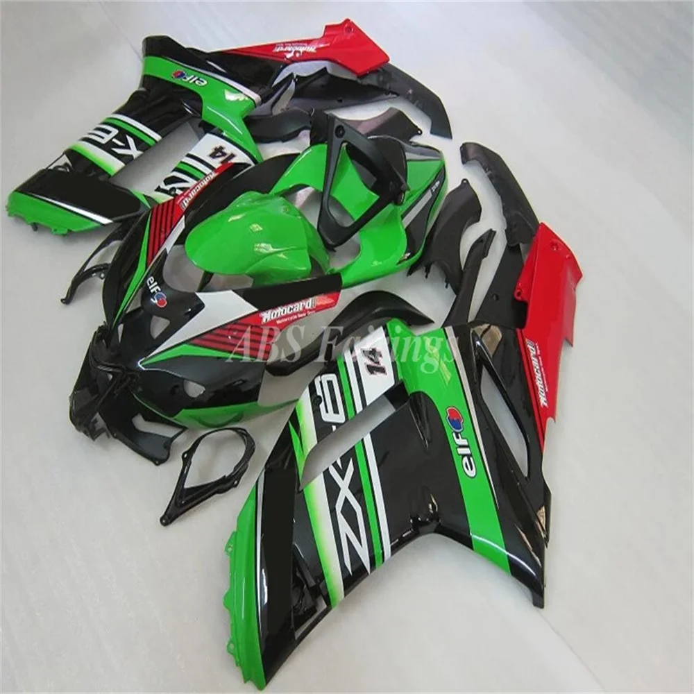 4Gifts New ABS Motorcycle Fairings Kit Fit For kAWASAKI ZX-6R ZX6R 636 2007 2008 07 08 Bodywork Set