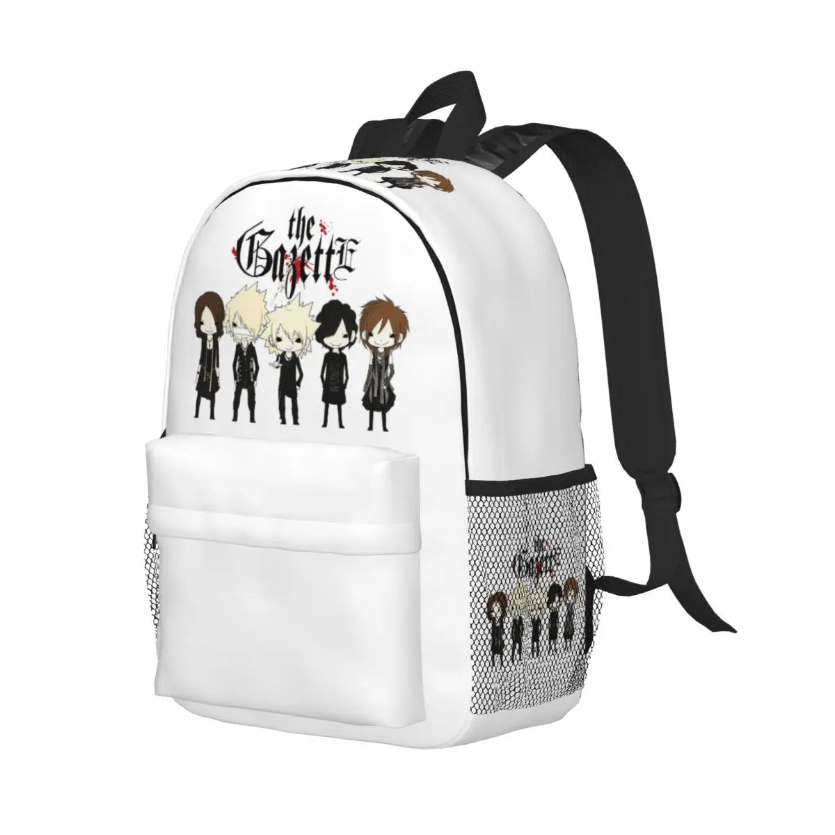 

The Gazette Fan Art Music Backpack Student Boys Girls BookBag Children School Bag Laptop Shoulder Bags for Men Women
