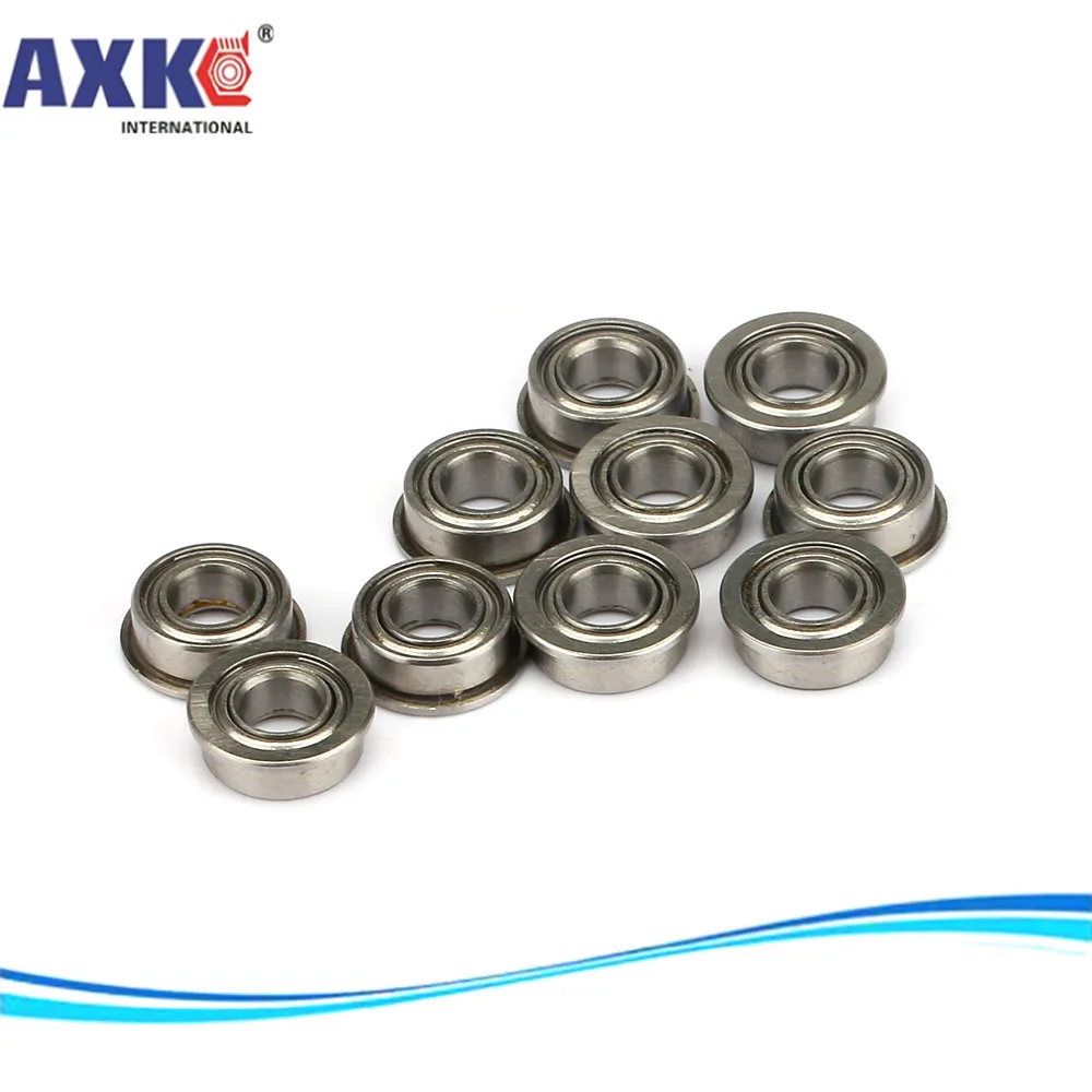 500pcs/lot free shipping Wholesale Flange ball bearing F605ZZ 5*14*5 mm