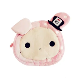 Portafoglio con portamonete in peluche shapo da circo romantico Kawaii Cute Storage Bag Organizer Cartoon Anime Coin Pouch Case Money Bag