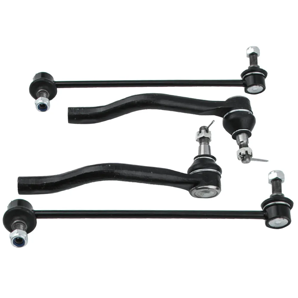 6pcs Front Lower Control Arm Outer Tierod Sway Bar Link for Maxima 2009-2014