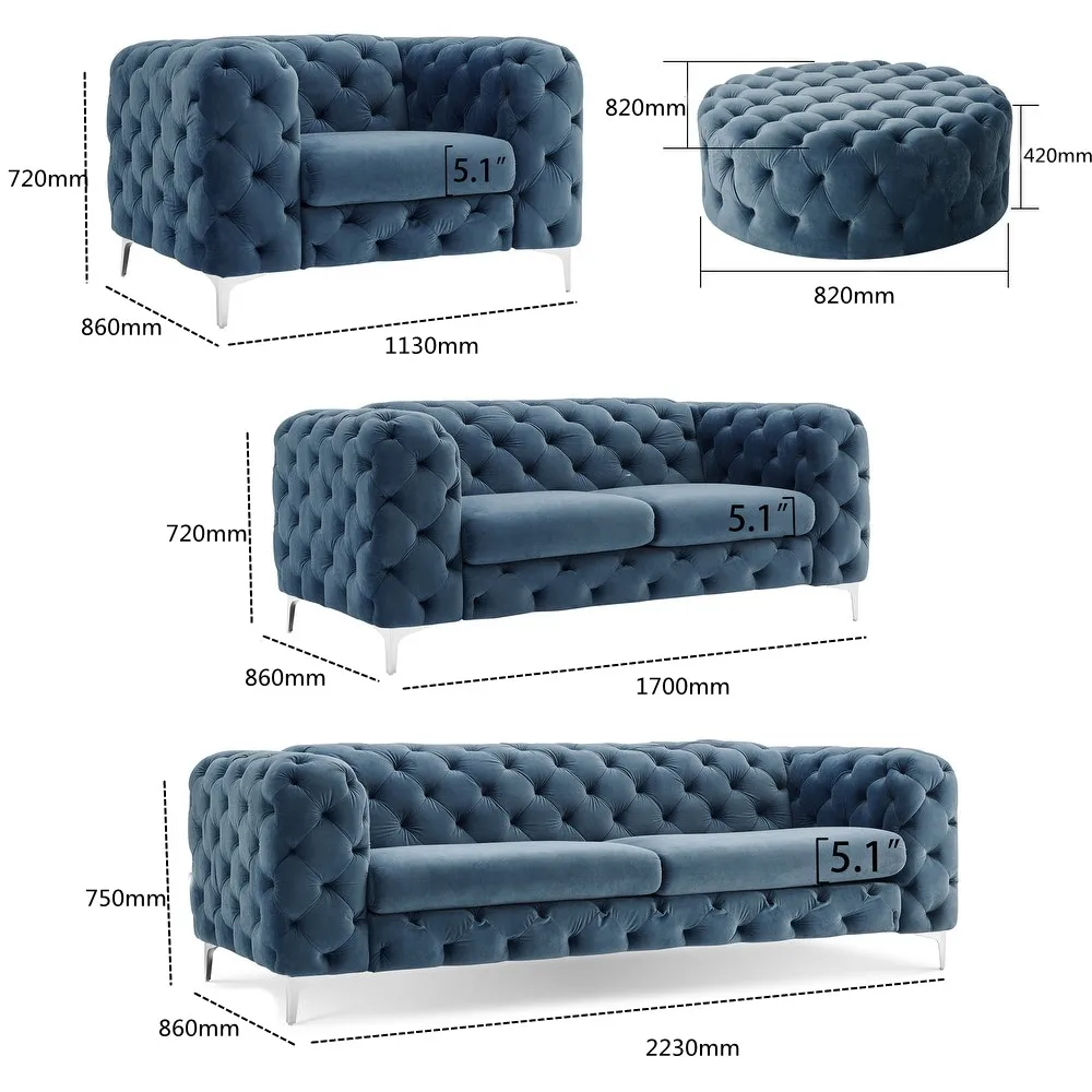 Lounge Sala de estar Sofá Modular Combinação Sofá Móveis