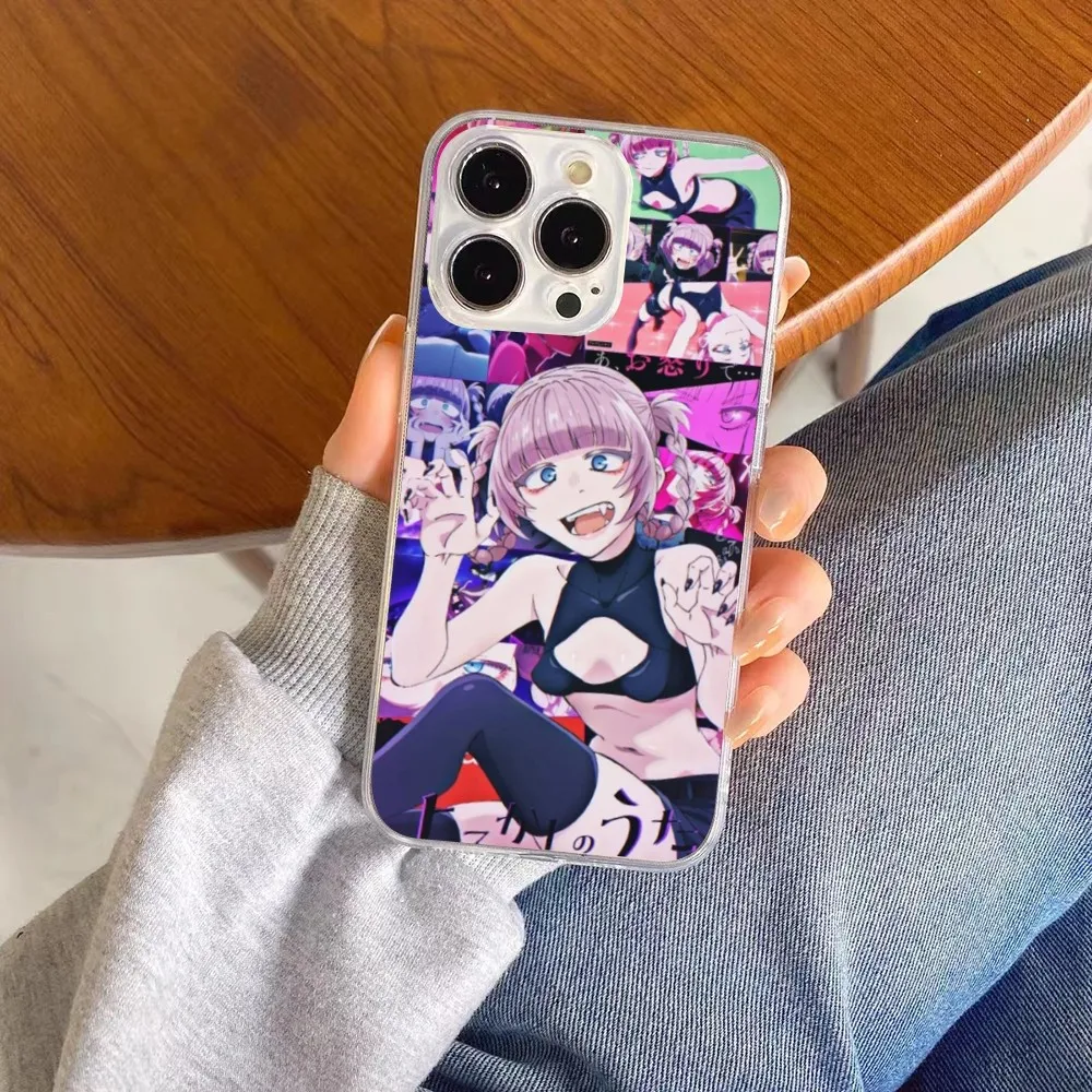 Anime Nazuna Nanakusa Cell Phone Case for iPhone 15 14 13 12 11 XS X 8 7 6 Plus Mini Pro Max SE 2022 Clear Phone Cover Funda