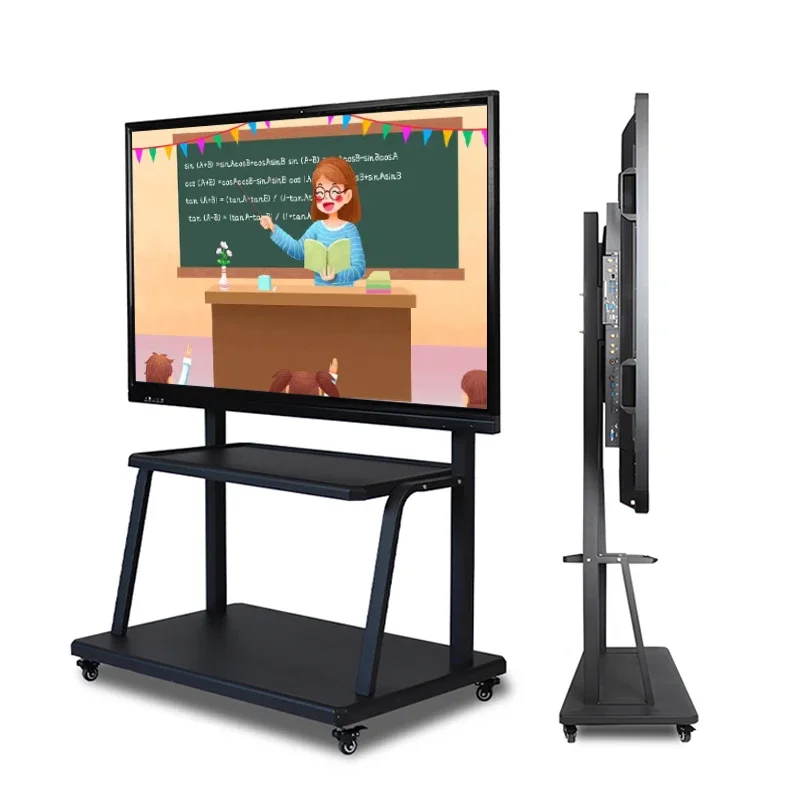 Smart Classroom Use Multimedia Portable Finger Touch Interactive Whiteboard Interactive Flat Panel For Education