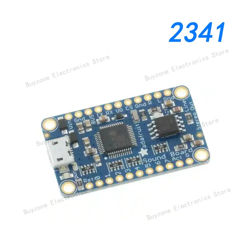 2341 Audio IC Development Tools Adafruit Audio FX Mini Sound Board - WAV/OGG Trigger 16MB Flash