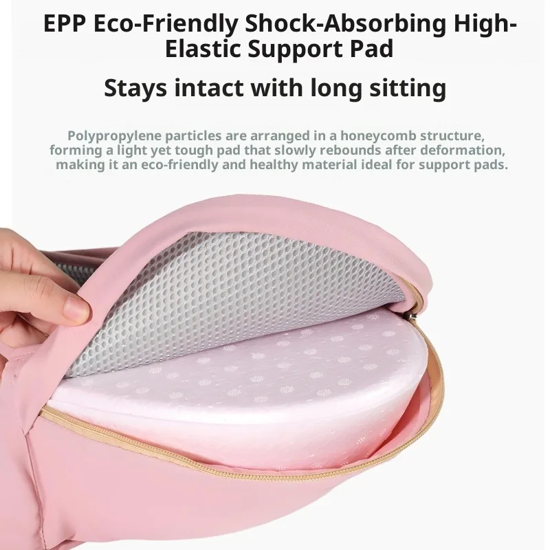 حامل مقعد الورك للأطفال من الأمام والخلف يحمل حديثي الولادة وخصر مريح ودعم خصر خفيف الوزن وحمالة أطفال وإكسسوارات الأطفال